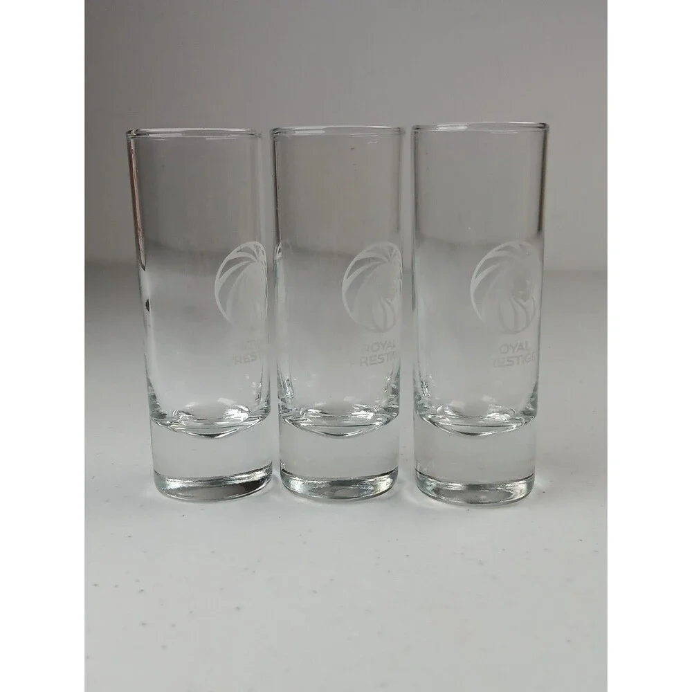 Royal Prestige Tequila Shot Glasses 4pk Brand New in Box